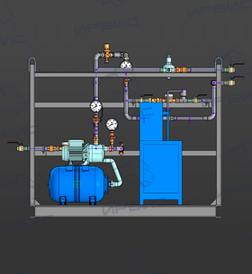 Узел водоподготовки ИТП УВ-002